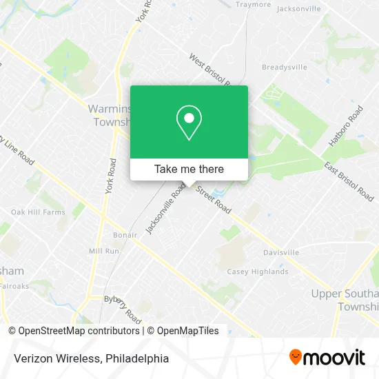 Verizon Wireless map