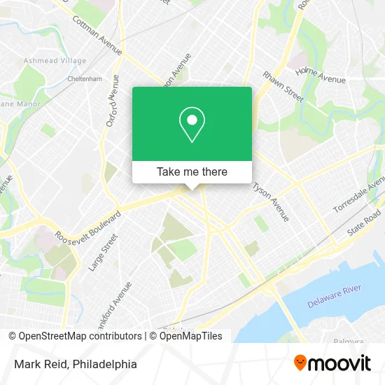 Mark Reid map
