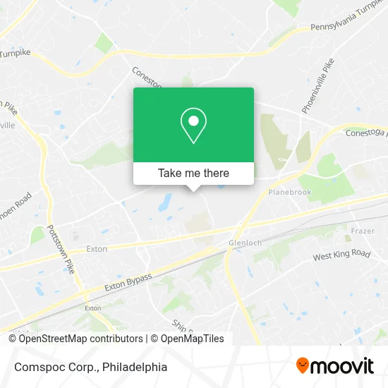 Comspoc Corp. map