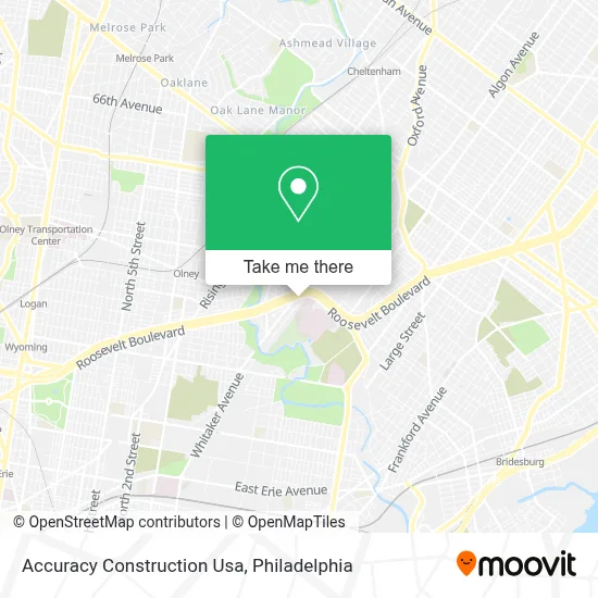 Accuracy Construction Usa map