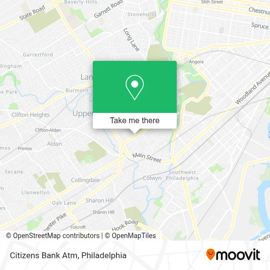 Citizens Bank Atm map