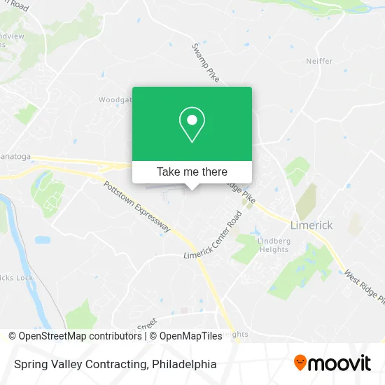 Spring Valley Contracting map