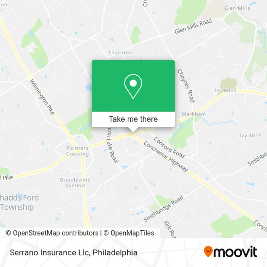 Serrano Insurance Llc map