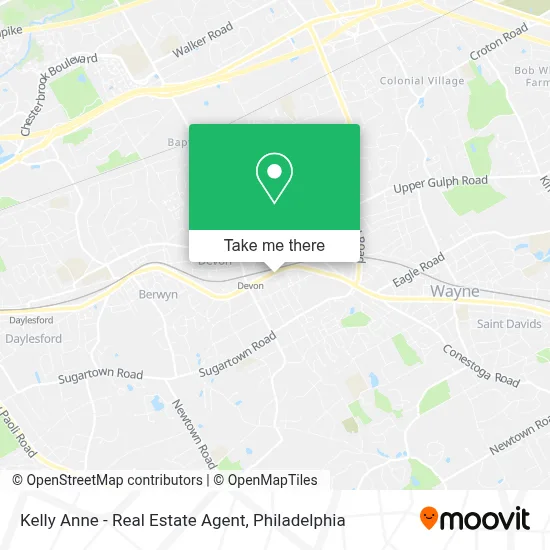 Kelly Anne - Real Estate Agent map