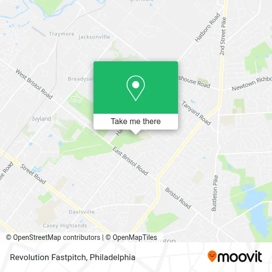 Revolution Fastpitch map