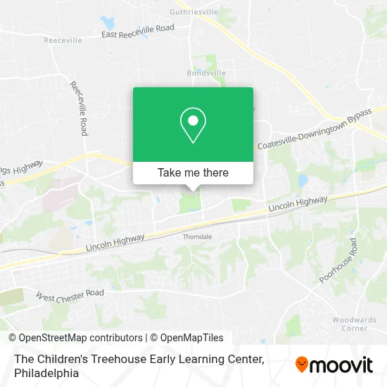 The Children's Treehouse Early Learning Center map