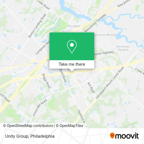 Unity Group map