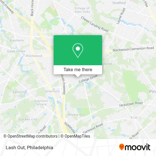 Lash Out map