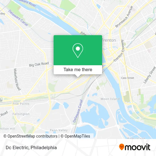 Dc Electric map