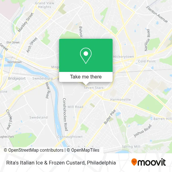 Rita's Italian Ice & Frozen Custard map