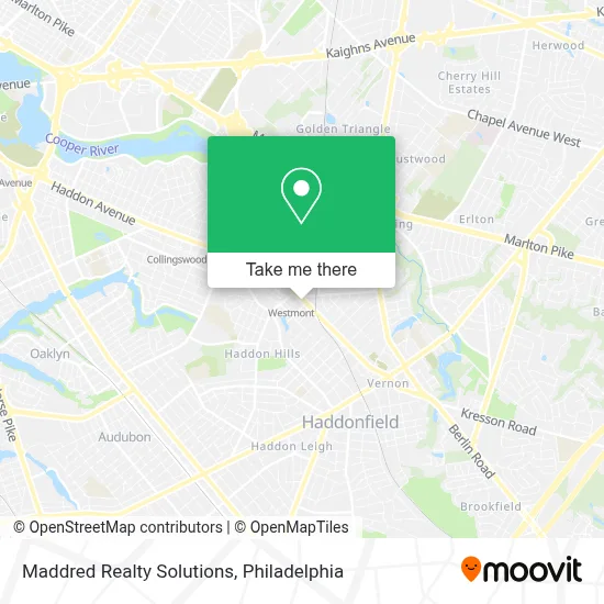 Maddred Realty Solutions map