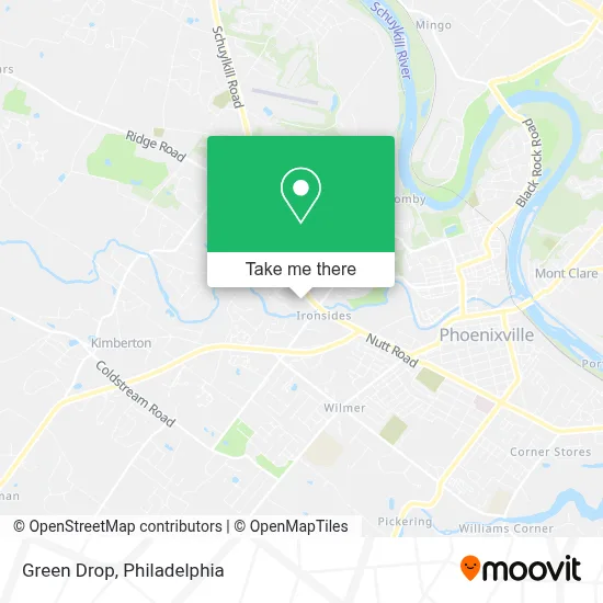 Green Drop map