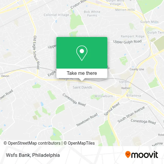 Wsfs Bank map