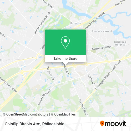 Coinflip Bitcoin Atm map