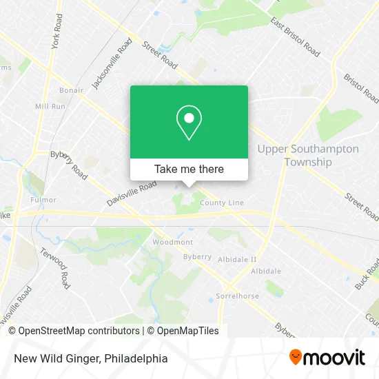 New Wild Ginger map