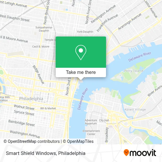 Smart Shield Windows map
