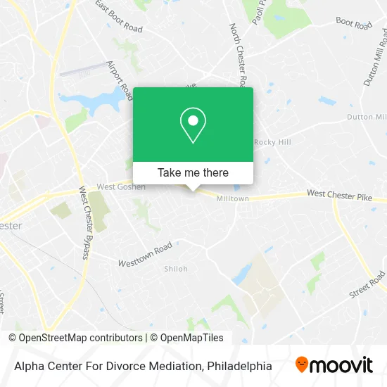 Alpha Center For Divorce Mediation map