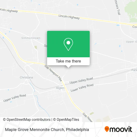 Maple Grove Mennonite Church map