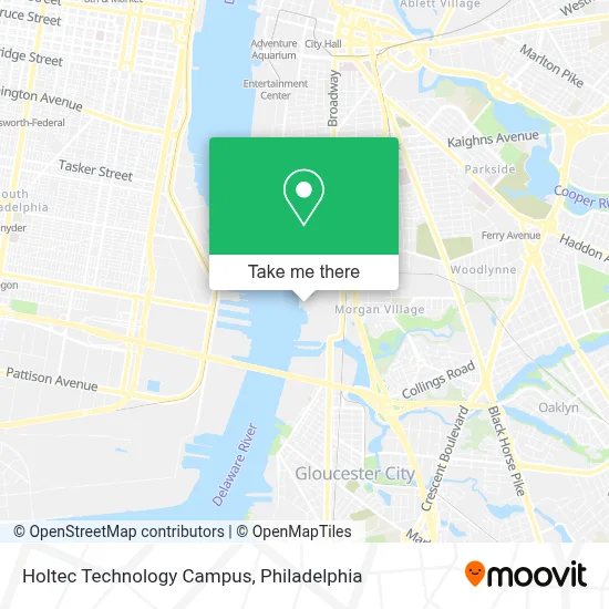 Holtec Technology Campus map