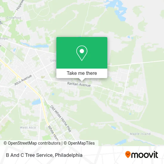 B And C Tree Service map