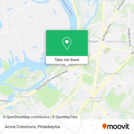 Acme Commons map