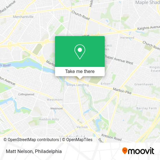 Matt Nelson map