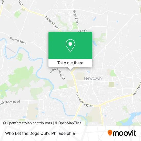 Who Let the Dogs Out? map