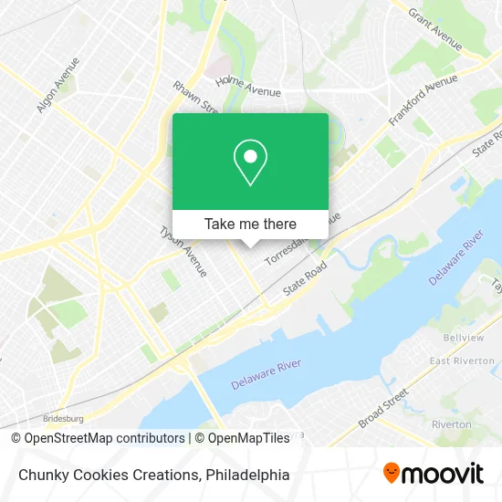 Chunky Cookies Creations map