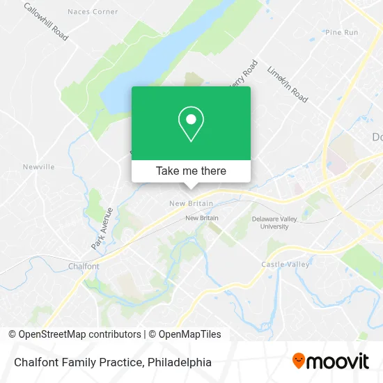 Chalfont Family Practice map