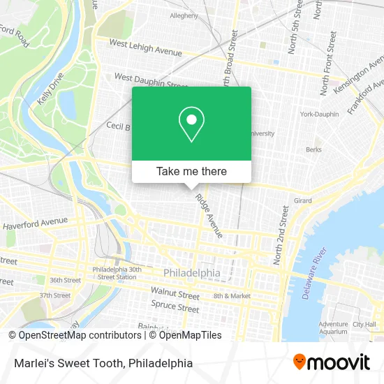 Marlei's Sweet Tooth map