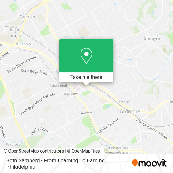 Beth Samberg - From Learning To Earning map