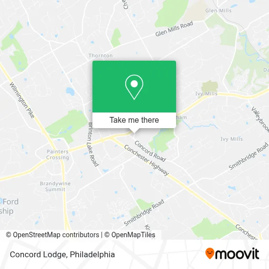 Concord Lodge map
