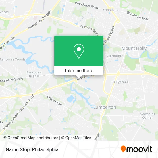 Game Stop map