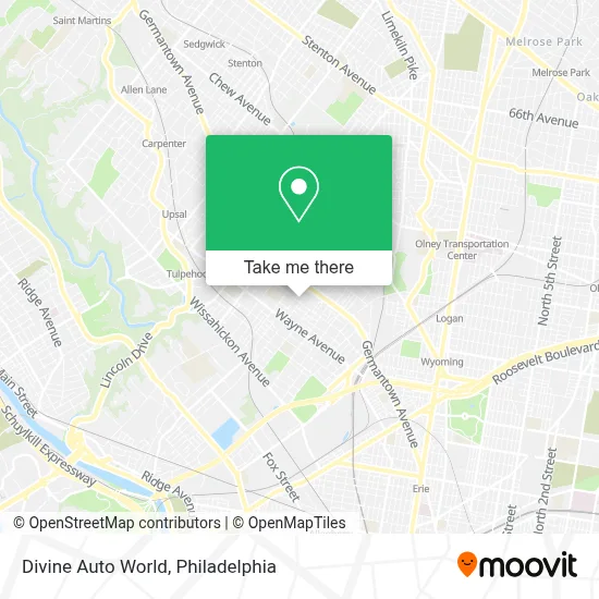 Divine Auto World map
