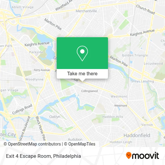 Exit 4 Escape Room map