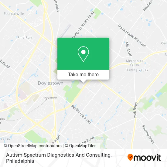 Autism Spectrum Diagnostics And Consulting map