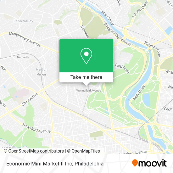 Economic Mini Market II Inc map