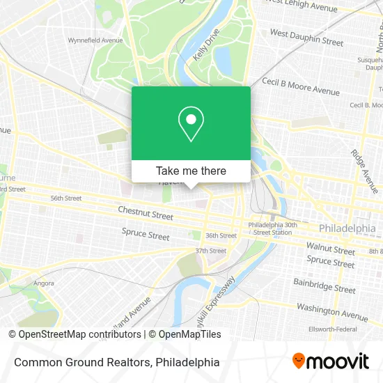Common Ground Realtors map