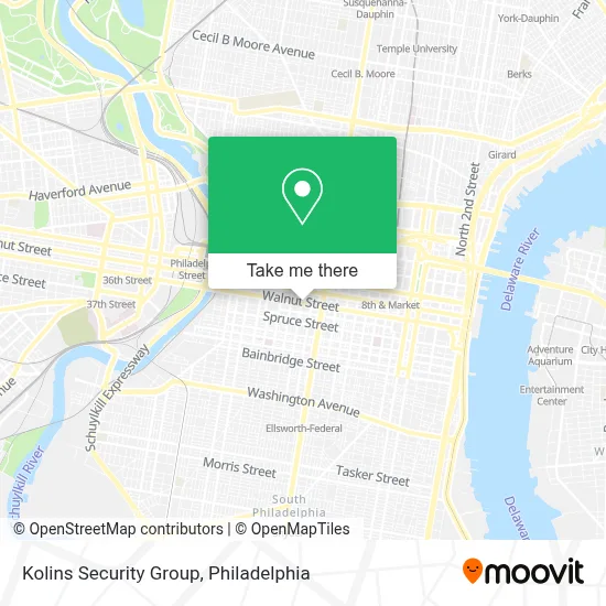 Kolins Security Group map