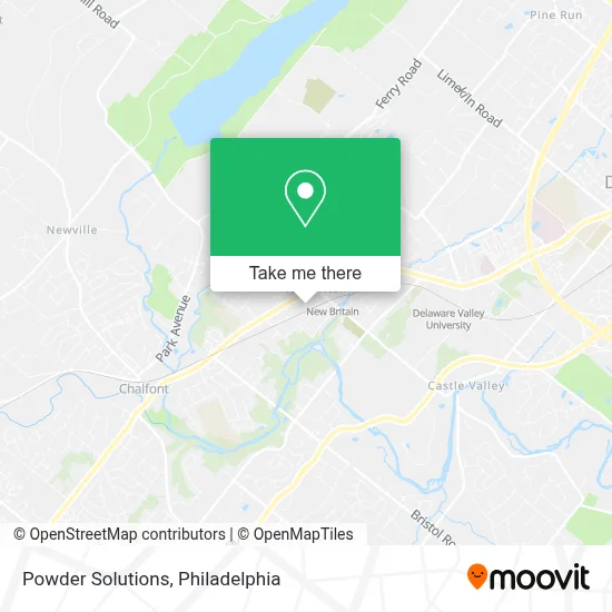 Powder Solutions map