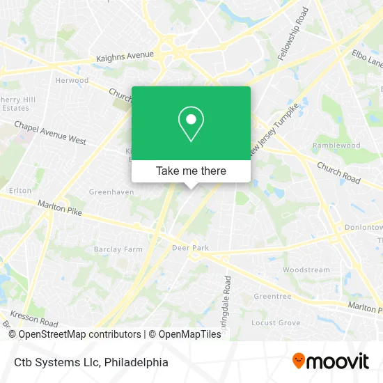 Ctb Systems Llc map