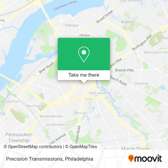 Precision Transmissions map