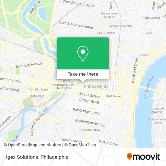 Igex Solutions map