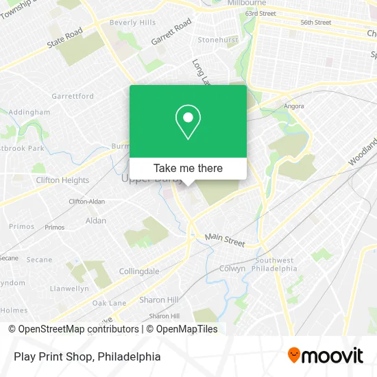 Play Print Shop map
