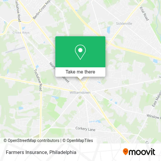 Farmers Insurance map