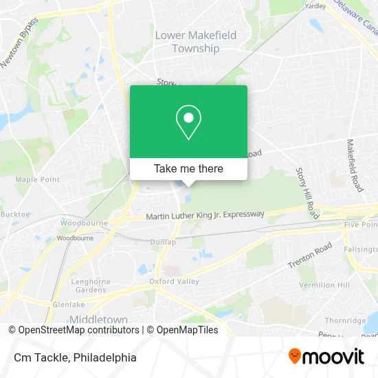 Cm Tackle map