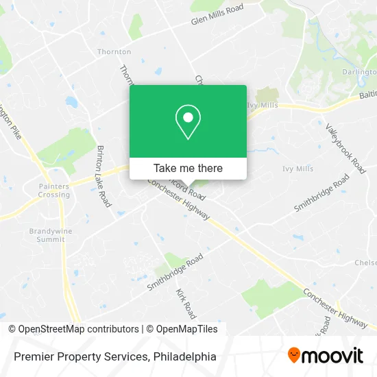 Premier Property Services map