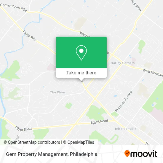 Gem Property Management map