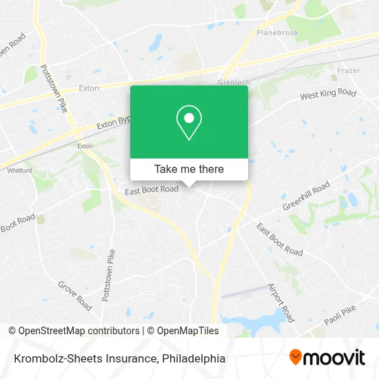 Krombolz-Sheets Insurance map