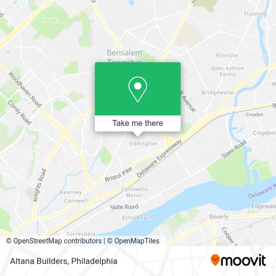 Altana Builders map